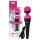 PalmPower Wand - Vibrador recarregável (rosa-preto)