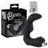 Rebel - vibrador prostático curvado - silicone preto