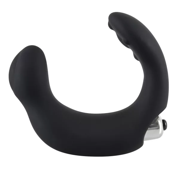 Rebel - vibrador próstata curvo - silicone preto