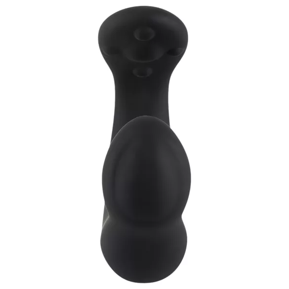 Rebel - vibrador próstata curvo - silicone preto