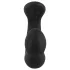 Rebel - vibrador próstata curvo - silicone preto