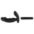 Rebel - vibrador prostático com pénis (preto)