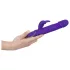 Vibe Couture Rabbit Skater - Vibrador com coelhinho e movimento de vaivém (roxo)
