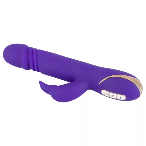 Vibe Couture Rabbit Skater - Vibrador com coelhinho e movimento de vaivém (roxo)