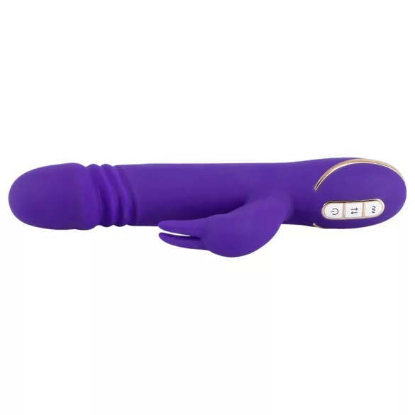 Vibe Couture Rabbit Skater - Vibrador com coelhinho e movimento de vaivém (roxo)