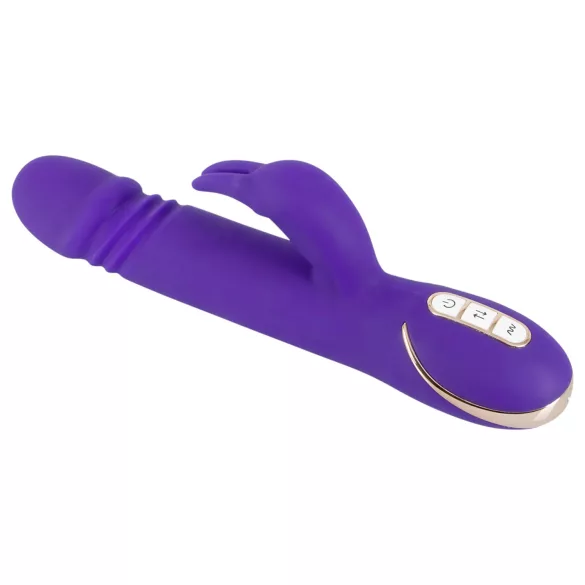 Vibe Couture Rabbit Skater - Vibrador com coelhinho e movimento de vaivém (roxo)