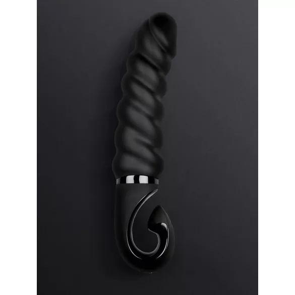 Gvibe - vibrador ponto G recarregável à prova d'água - silicone preto