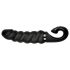 Vibrador Gvibe G-jack 2 recarregável à prova d'água em silicone (preto)