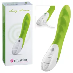 mystim Sassy Simon - vibrador duplo motor - verde