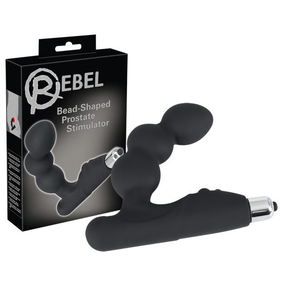 Rebel - Vibrador de Próstata em Forma de Esfera (Preto)