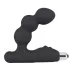 Rebel - vibrador próstata com esferas - silicone preto