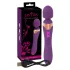 Javida Double - vibrador massageador dupla estimulação - silicone roxo