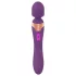 Javida Double - vibrador massageador dupla estimulação - silicone roxo