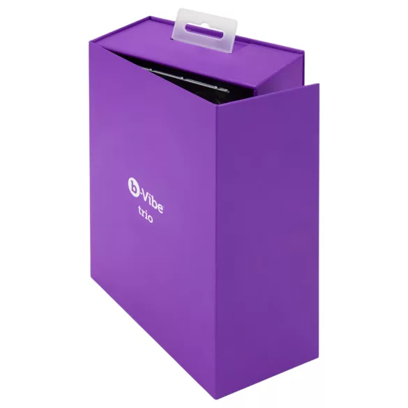 b-Vibe trio - Vibrador anal 3 motores (roxo)