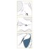 Pulse III Duo - Masturbador e Vibrador de Casal Recarregável (Cinza)