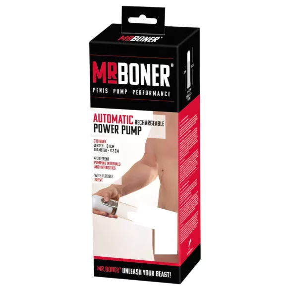 You2Toys - Mister Boner Automatic - bomba de vácuo peniana recarregável