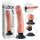 Vibrador King Cock 23 cm com ventosa - Natural