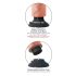 Vibrador King Cock 23 cm com ventosa - Natural