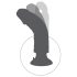 Vibrador King Cock 23 cm com ventosa - Natural