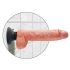 Vibrador King Cock 25 cm com Ventosa - Natural