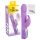 Vibrador Smile Push com braço estimulador (roxo)