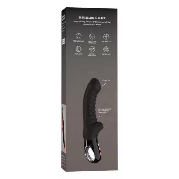 Fun Factory Tiger G5 - vibrador de ponto G à prova d’água (preto)