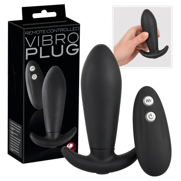 You2Toys - Vibro Plug - vibrador anal remoto (preto)