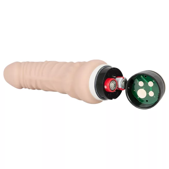 You2Toys - vibrador realístico - vibração - silicone bege