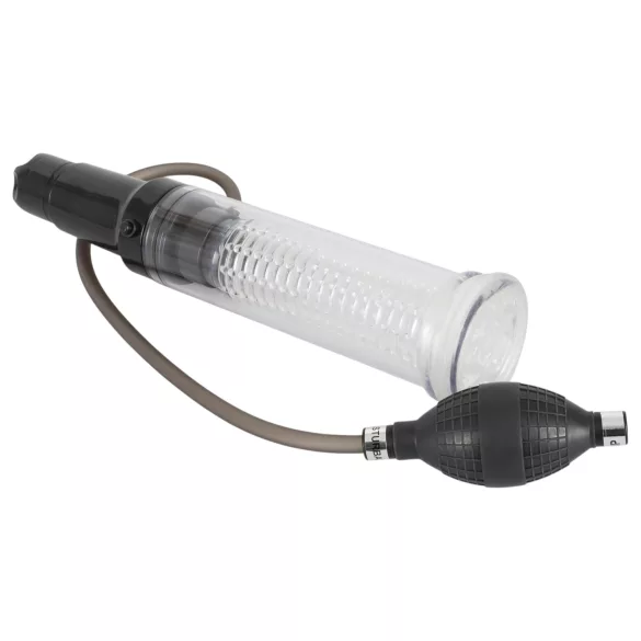 You2Toys - bomba peniana e masturbador 2 em 1 - transparente