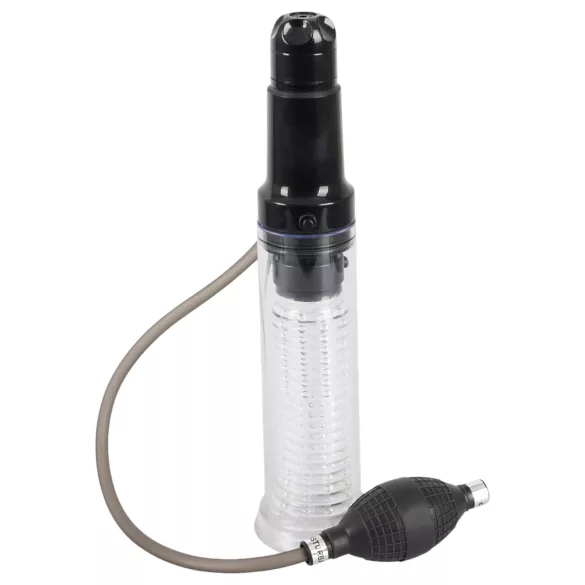 You2Toys - bomba peniana e masturbador 2 em 1 - transparente