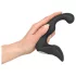 Rebel - vibrador de próstata recarregável - silicone preto