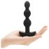 b-Vibe - Vibrador Anal Triplo com Pérolas (Preto)