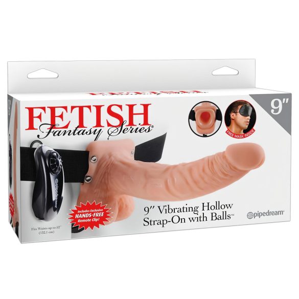 Fetiche Strap-On 9 - Vibrador Ajustável (Natural)