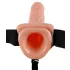 Pipedream - Fetish Strap-on 9 - vibrador com arnês (cor natural)