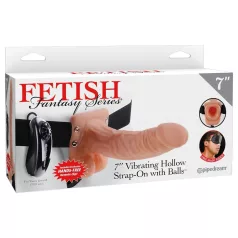   Pipedream - Fetish Strap-on 7 - vibrador com arnês (cor natural)