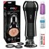 PDX Cock Compressor - sugador e vibrador de prazer íntimo (preto)