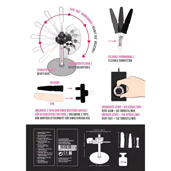 You2Toys - Big Bang Penetrator - máquina de sexo elétrica