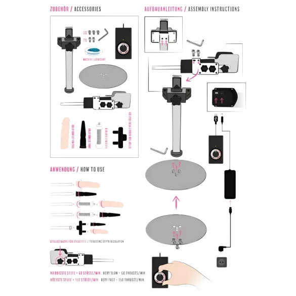 You2Toys - Big Bang Penetrator - máquina de sexo elétrica