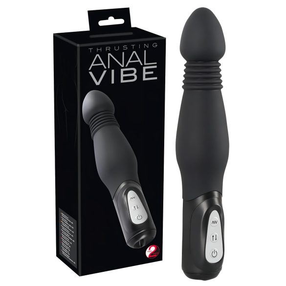 You2Toys - Vibração Anal - Vibrador de Empurrão (Preto)