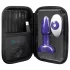 b-Vibe Rimming - vibrador anal com contas giratórias (roxo)