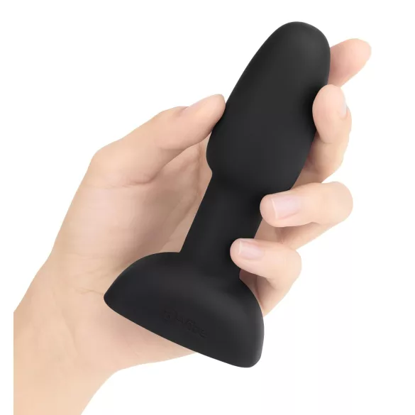 b-Vibe - vibrador anal com esferas rotativas - silicone preto