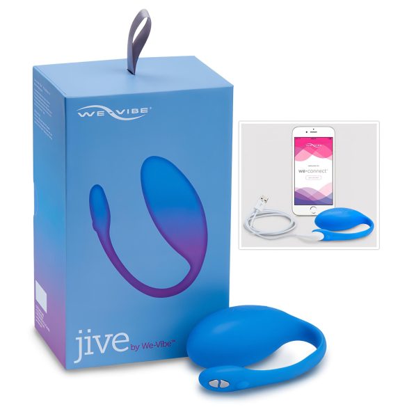 We-Vibe Jive - vibrador inteligente recarregável (azul)