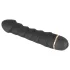 You2Toys - vibrador flexível com relevo - silicone preto
