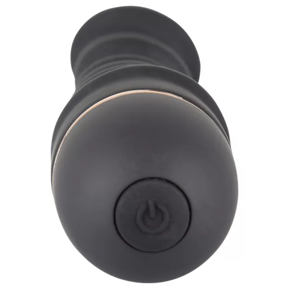You2Toys - vibrador flexível com relevo - silicone preto