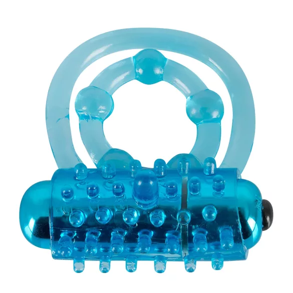You2Toys - kit vibrador 8 peças - silicone azul