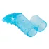 You2Toys - kit vibrador 8 peças - silicone azul
