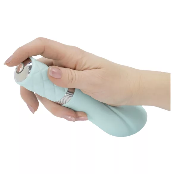Pillow Talk Sassy - vibrador ponto G recarregável - silicone turquesa