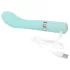 Pillow Talk Sassy - vibrador ponto G recarregável - silicone turquesa