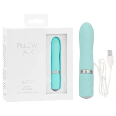   Pillow Talk Flirty - vibrador em forma de bastão recarregável (turquesa)