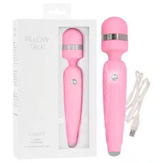   Pillow Talk Cheeky Wand - vibrador massageador recarregável (rosa)